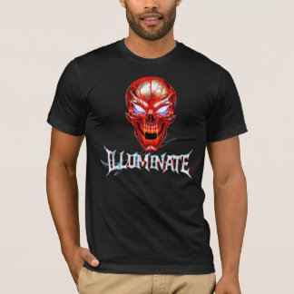 T-Shirt Skull Illuminated - Rebellion78