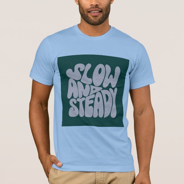 T-Shirt sky-blue 👕 half sleeves (Front)