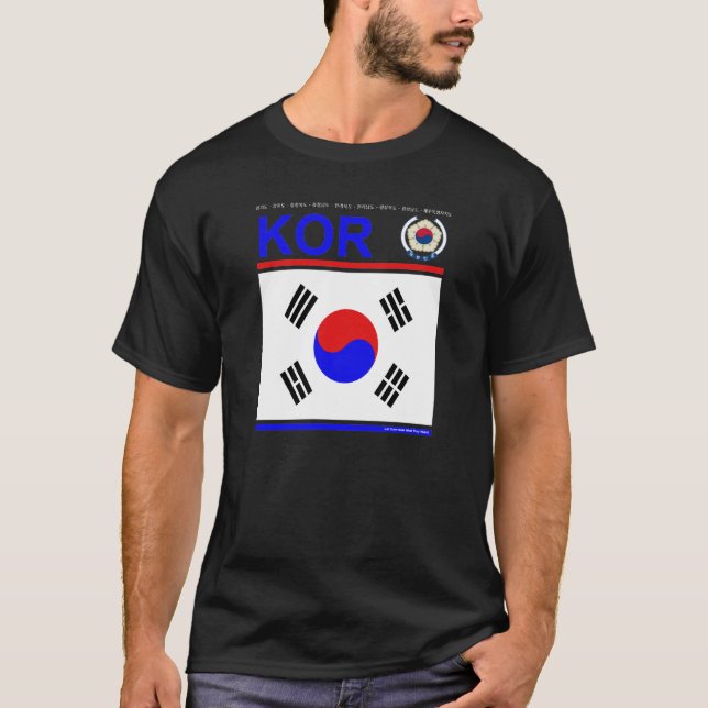 T-Shirt "South Korea" (Front)
