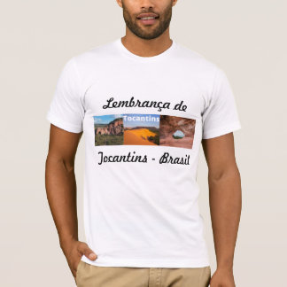 T-shirt souvenir of Tocantins Brazil