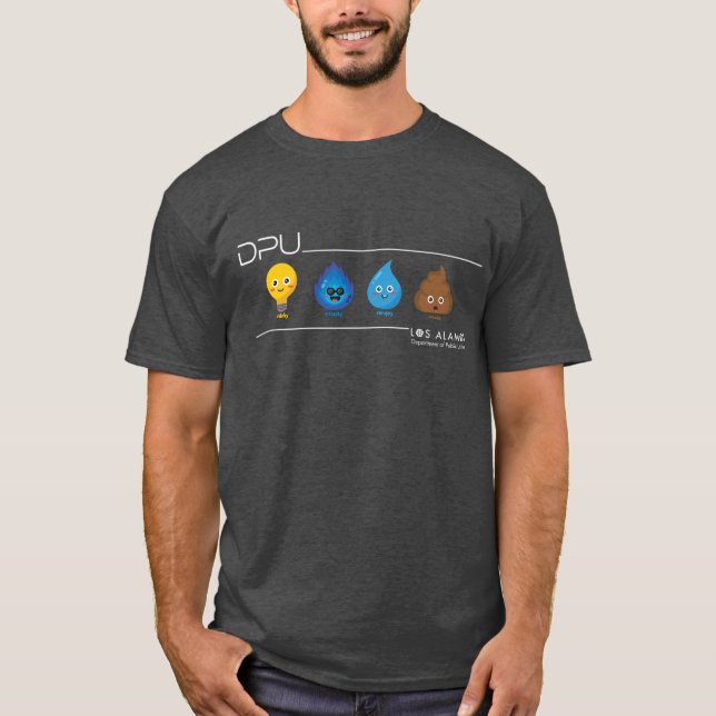 T-shirt starring DPU's utility mascots (Front)