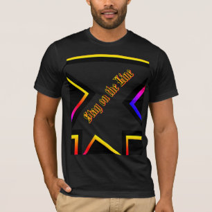 T-Shirt stay on the line