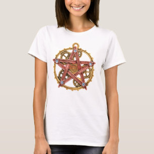 T-Shirt Steampunk Pentagram Symbol