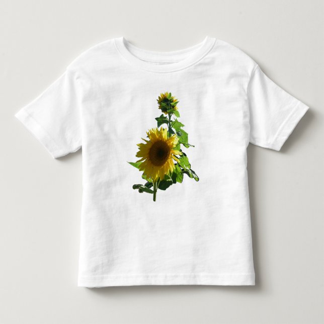 T-shirt - sunflower (kids) (Front)