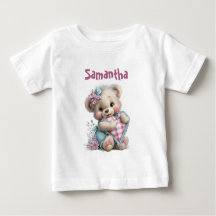 T-Shirt Teddy Bear Baby Shower