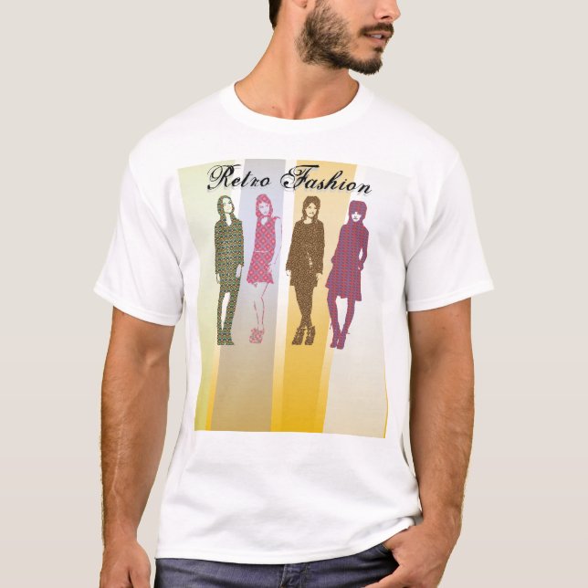T-shirt Template Retro Fashion (Front)