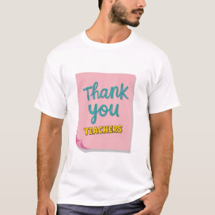 T-shirt thank you teacher