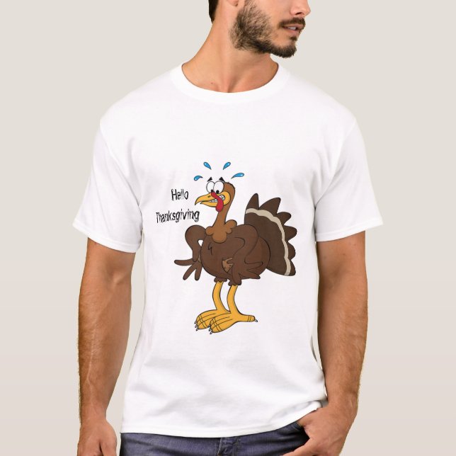T-shirt,  Thanksgiving for men and women T-Shirt (Front)
