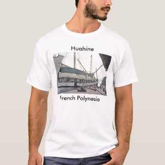 T-Shirt, The Dock at Huahine, French Polynesia T-Shirt