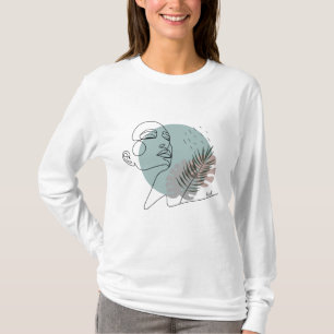 T-shirt The sleepy dreamer-minimalist art
