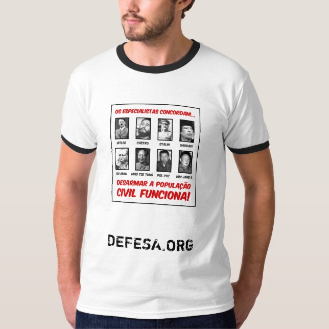 T-shirt the specialists agree (Front)