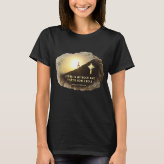 T-Shirt - Title: Jesus Is My Rock