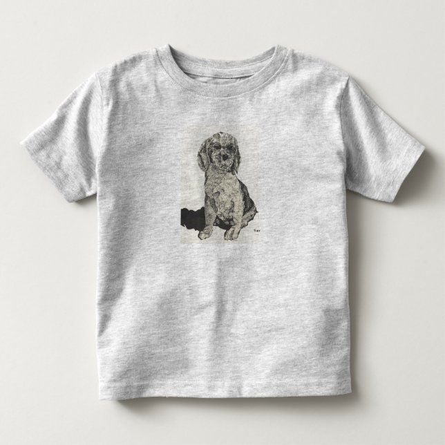  : T-Shirt Toddler  Cocker Spaniel (Front)