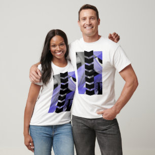 T-Shirt Trend Abstract Lavender Violet