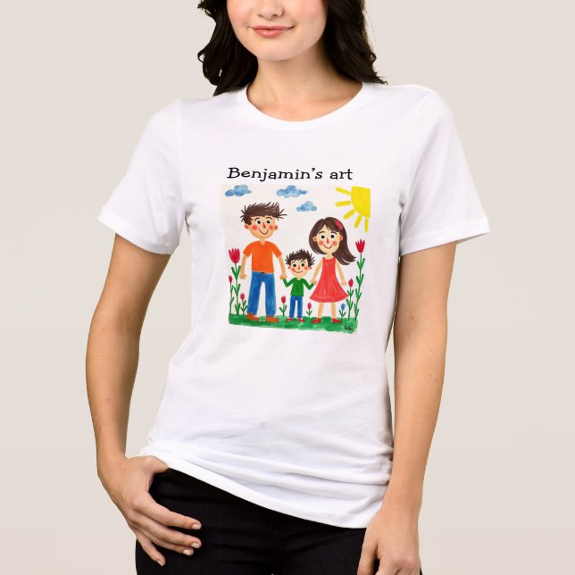 T-Shirt Tri-Blend Shirt (Front)