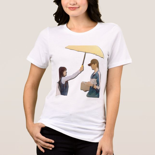 T-Shirt Tri-Blend Shirt (Front)