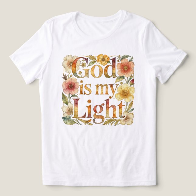 T-Shirt Tri-Blend Shirt (Design Front)