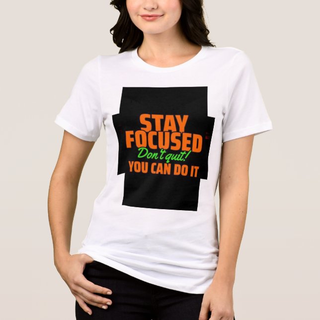T-Shirt Tri-Blend Shirt (Front)