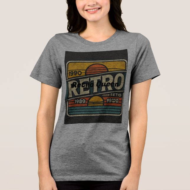 T-Shirt Tri-Blend Shirt (Front)