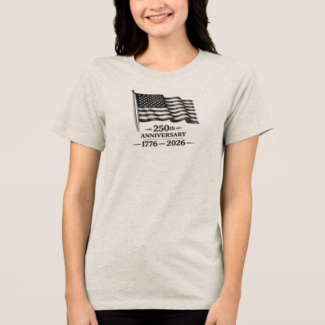 T-Shirt Tri-Blend Shirt (Front)