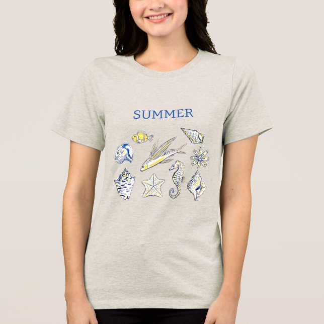 T-Shirt Tri-Blend Shirt (Front)