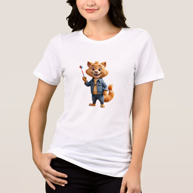 T-Shirt Tri-Blend Shirt (Front)