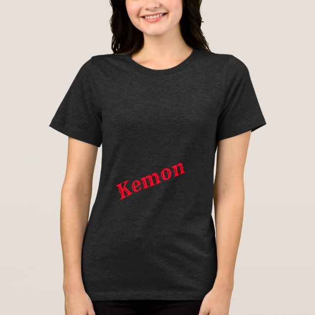 T-shirt  Tri-Blend shirt (Front)