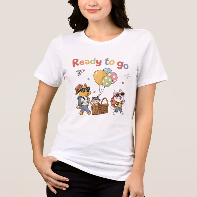 T-Shirt Tri-Blend Shirt (Front)