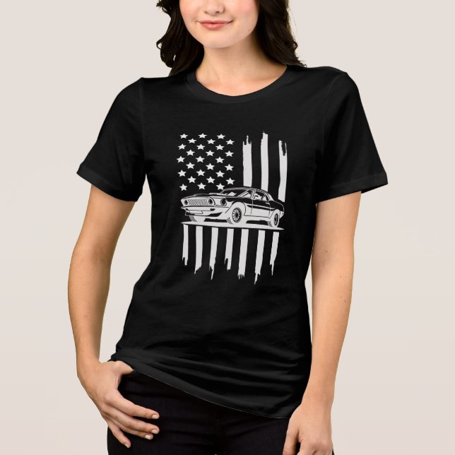T-Shirt Tri-Blend Shirt (Front)