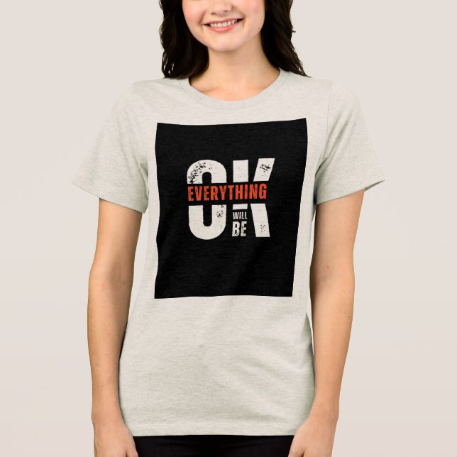 T-Shirt Tri-Blend Shirt (Front)