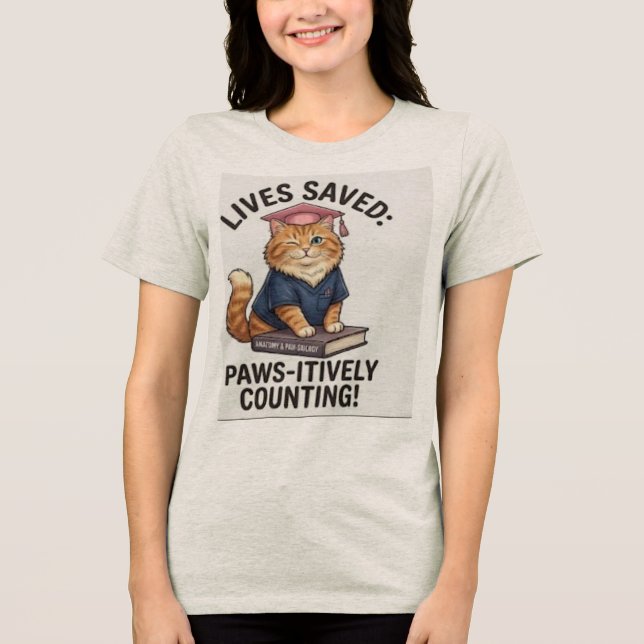 T-Shirt Tri-Blend Shirt (Front)
