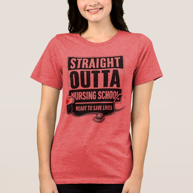 T-Shirt Tri-Blend Shirt (Front)