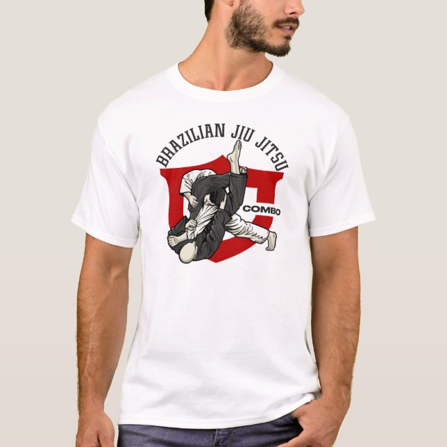 T-Shirt Triangle BRAZILIAN JIU JITSU (Front)