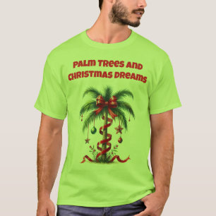 T-Shirt-Tropical Christmas Family T-Shirts