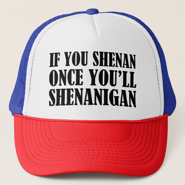 T-Shirt Trucker Hat (Front)