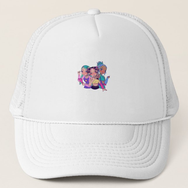 T-Shirt Trucker Hat (Front)