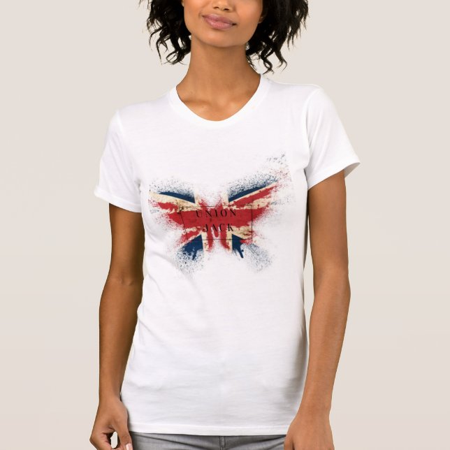 t-shirt union jack (Front)