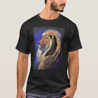 T-Shirt Unisex Black and Other Colours Lion's Head
