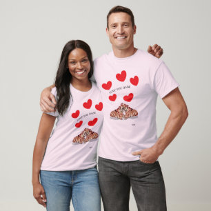 T-Shirt : Valentine His & Her's Love You Babe