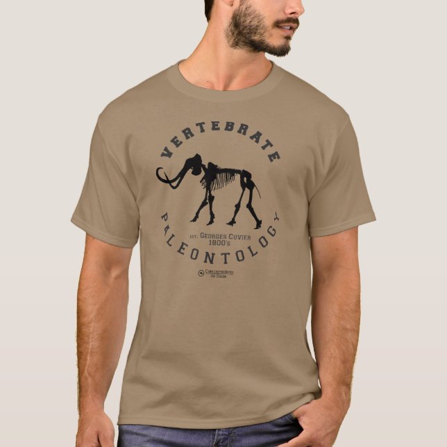 T-shirt “Vertebrate Paleontology " (Front)