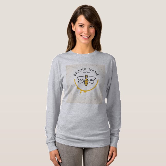 T shirt vintage bee (Front Full)
