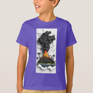 T-Shirt volcano