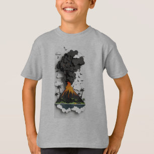 T-Shirt volcano