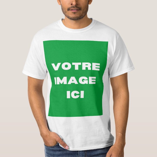 T-Shirt - Votre image ici - personnalisée (Front)