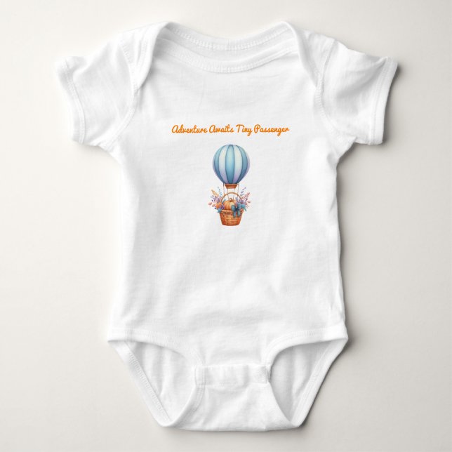  T-Shirt Whimsical Baby Bodysuit (Front)