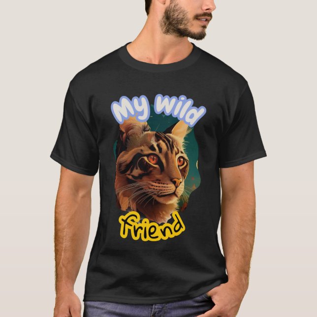 T-Shirt Wild cat (Front)