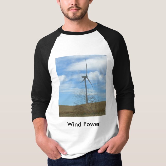 T-Shirt -  Wind Power (Front)