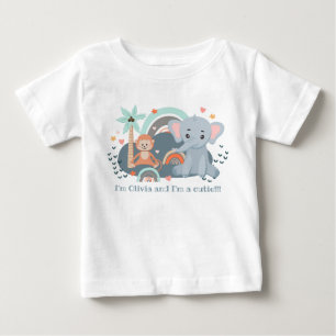 T-shirt with a cute illustration 