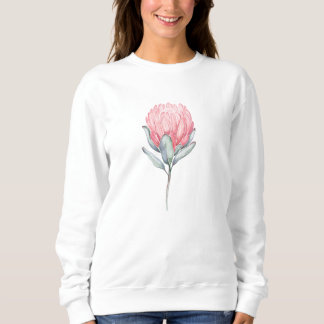 T-Shirt with a delicate flower in pastel colours. Sweatshirt