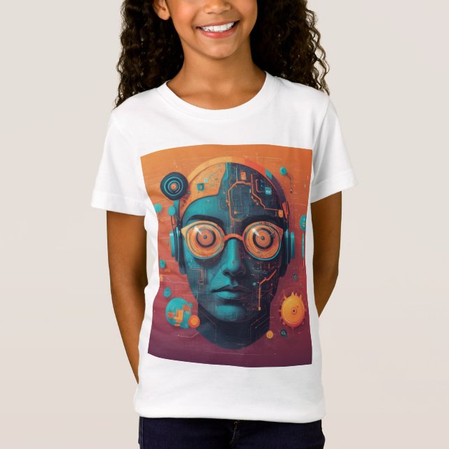 T-Shirt With AI Modern Design (Front)